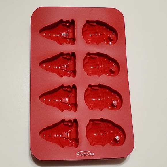 NEW SET OF 3 SILICONE CHOCOLATE MOLD (22 CAVITIES) -  6 DESIGNS - Picture 11 of 15